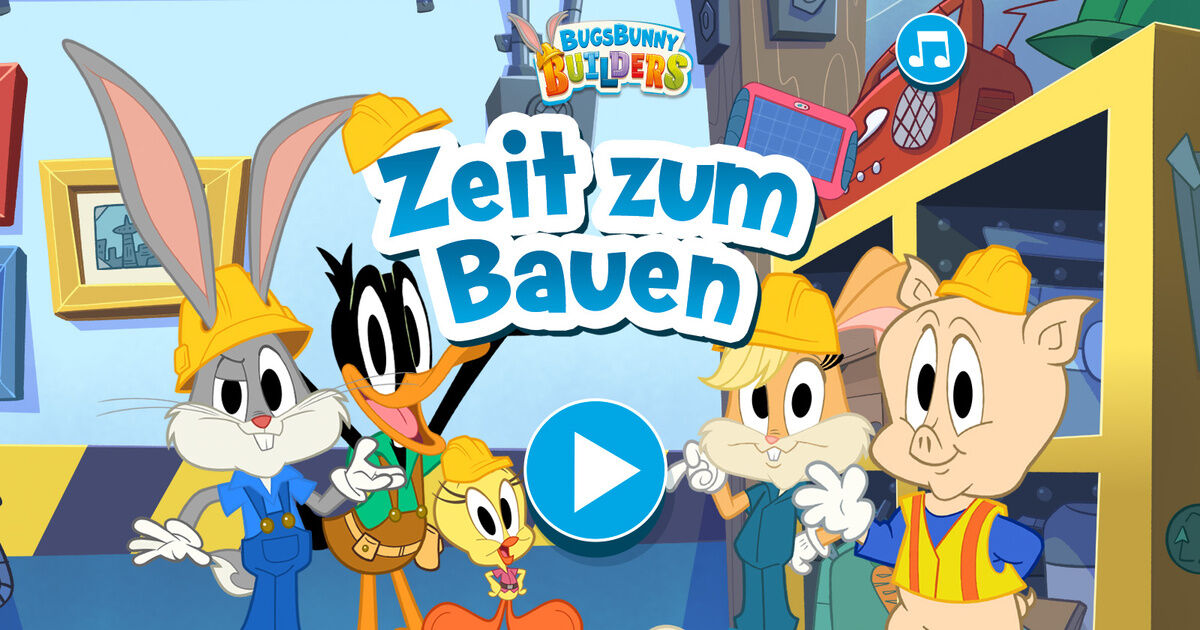 Zeit Zum Bauen Bugs Bunnys Baumeister Cartoonito