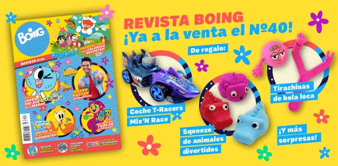 ¡Ya está aquí la nueva revista Boing!