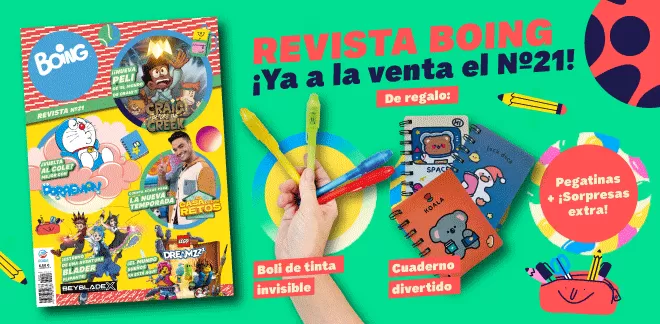 ¡Ya está aquí la nueva revista Boing!