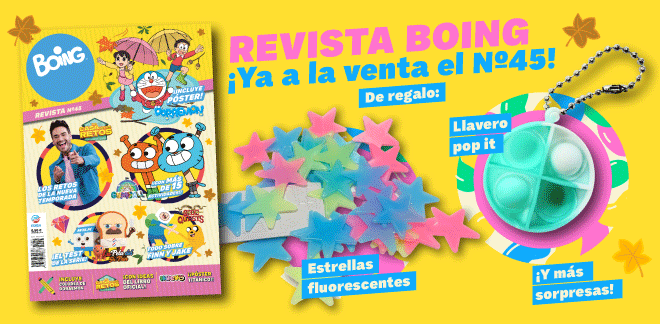 ¡Ya está aquí la nueva revista Boing!