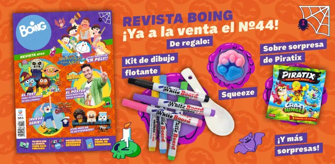 ¡Ya está aquí la nueva revista Boing!