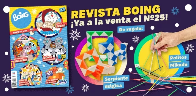 ¡Ya está aquí la nueva revista Boing!