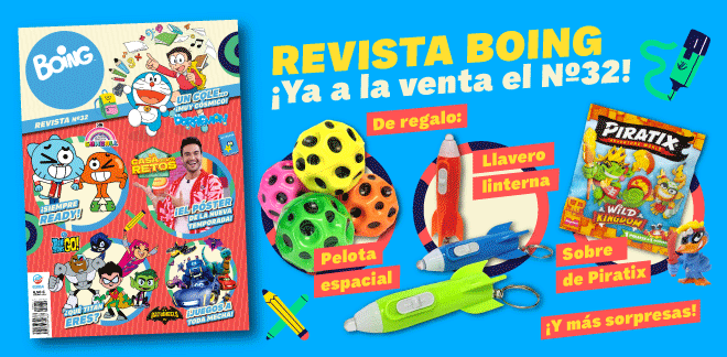 ¡Ya está aquí la nueva revista Boing!