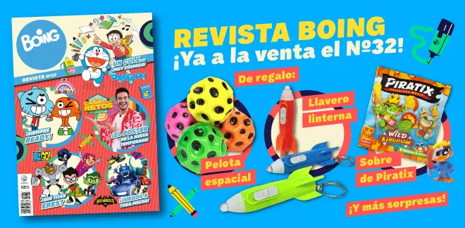 ¡Ya está aquí la nueva revista Boing!