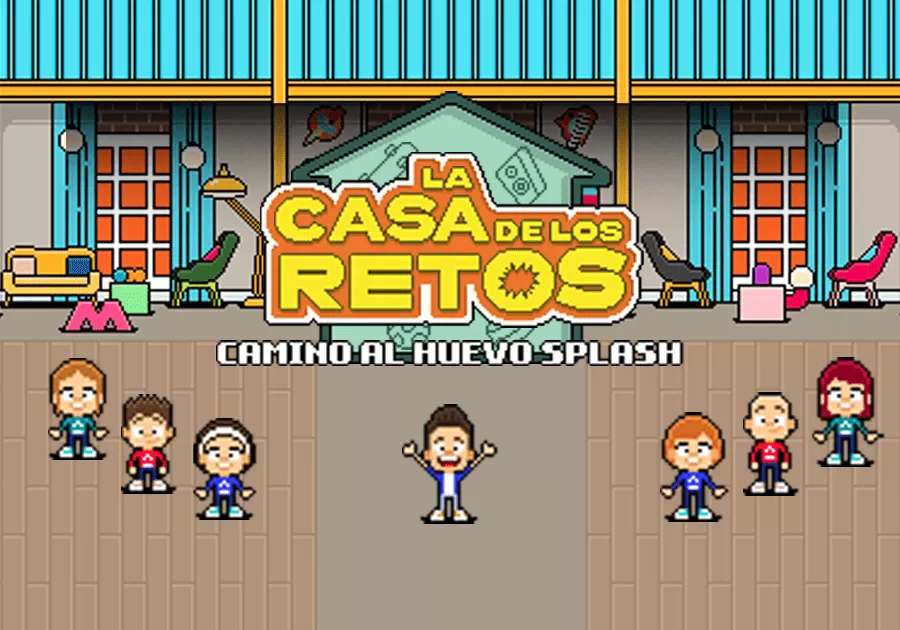 La casa de los retos: Camino al Huevo Splash - Juegos de La casa de los retos