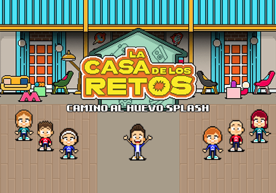 La casa de los retos: Camino al Huevo Splash - Juegos de La casa de los retos