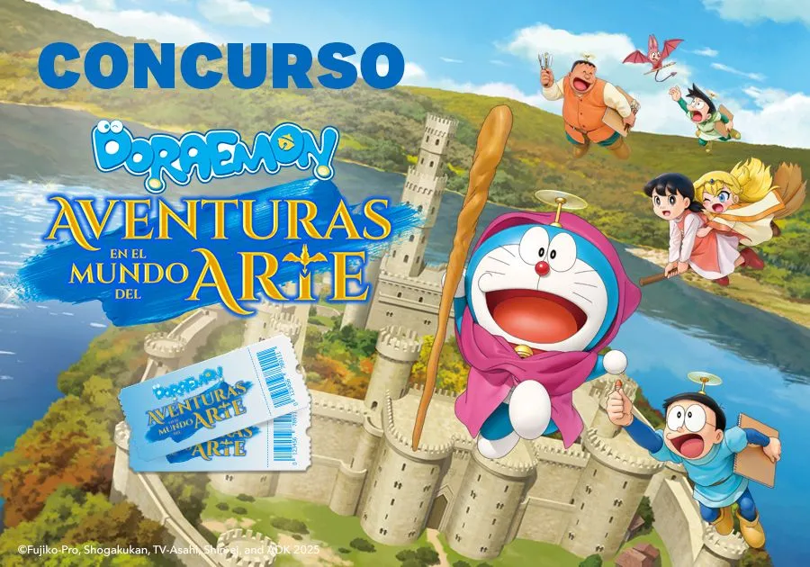 Concurso Doraemon: Aventuras en el mundo del arte