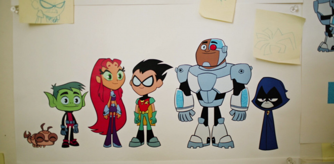 Cómo dibujar a los Teen Titans - Manos a la obra