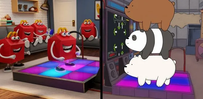 Scopri Grizzy, Panda e Orso Bianco nell'Happy Meal di Mc Donalds - We Bare Bears