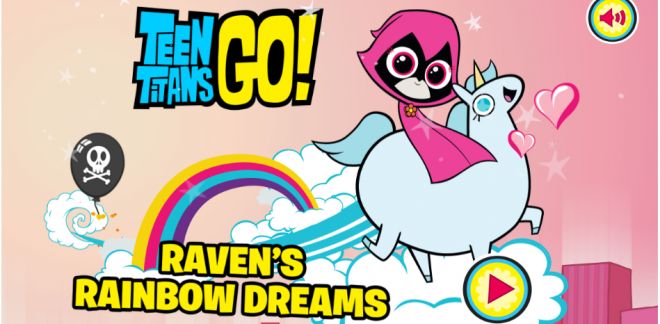Sueños de arcoíris - Juegos de Teen Titans Go!