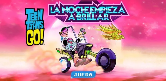 La noche empieza a brillar - Juego de Teen Titans Go!