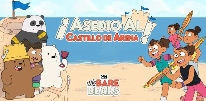 Somos osos - ¡Asedio al castillo de arena!