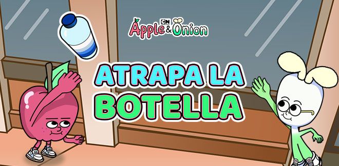 Manzana y Cebolleta - Atrapa la botella