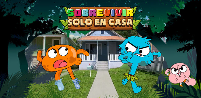 El asombroso mundo de Gumball - Sobrevivir solo en casa