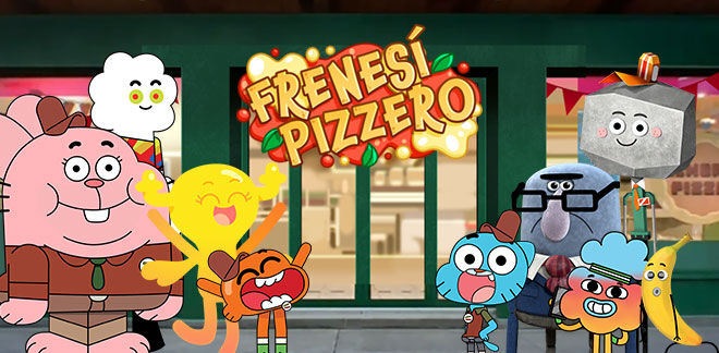 El asombroso mundo de Gumball - Frenesí pizzero