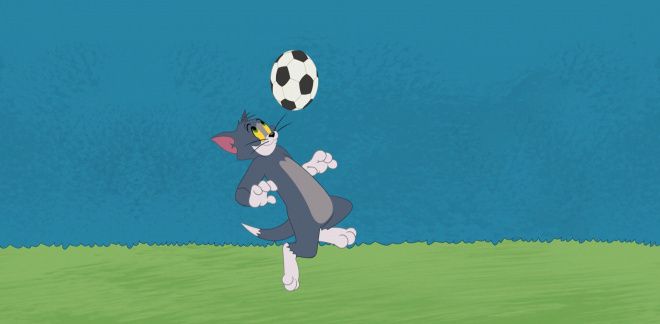 Football challenge - Tom and Jerry