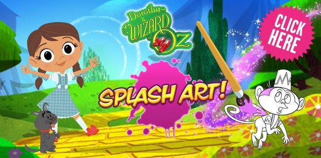 Dorothy and the Wizard of Oz Splash Art