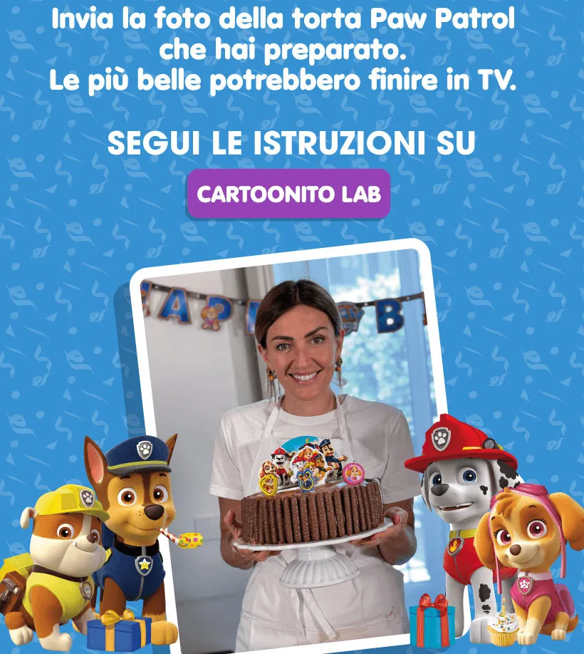 Clicca qui per caricare la tua torta!