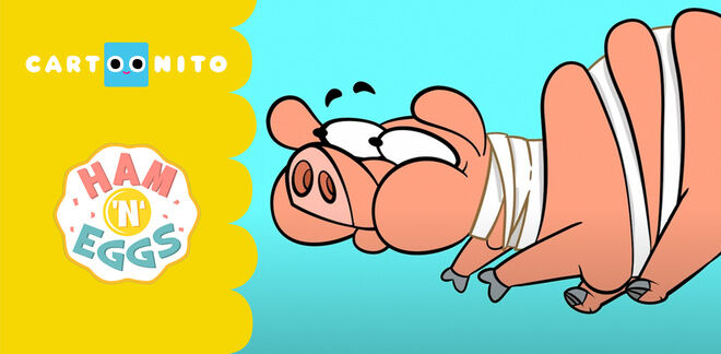 Ham 'n' Eggs - The see-saw - Cartoonito Loves...