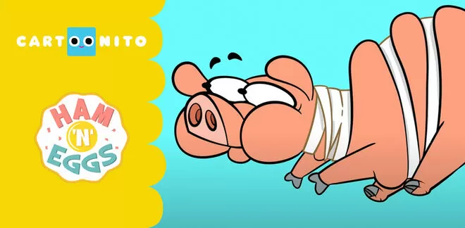 Ham 'n' Eggs - The see-saw - Cartoonito Loves...