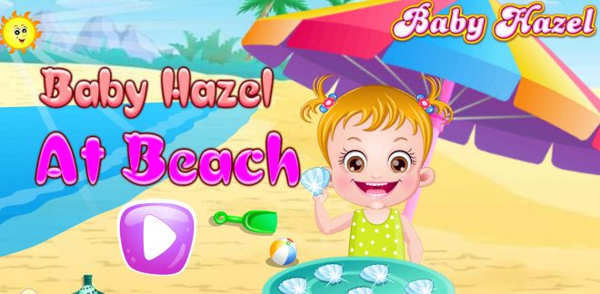 Baby Hazel at the Beach
