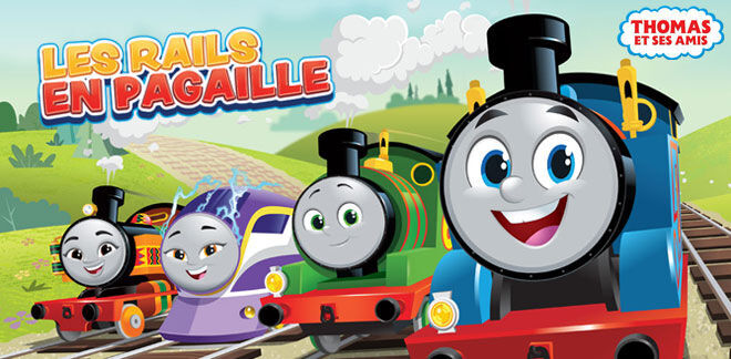 Thomas et ses amis - Les rails en pagaille