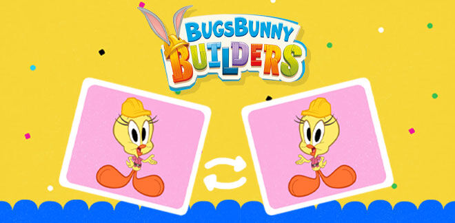 Bugs Bunny Constructeurs - Jeu de mémoire