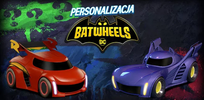 Batwheels - Personalizacja Batwheelsów