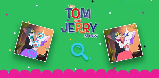 Tom i Jerry - Znajdź różnicę